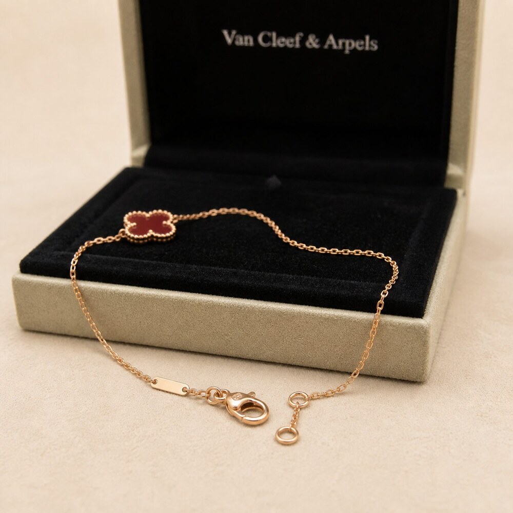 Van Cleef & Arpels Elegant Signature Bracelet Style 3 | New with Box - Picture 6 of 9